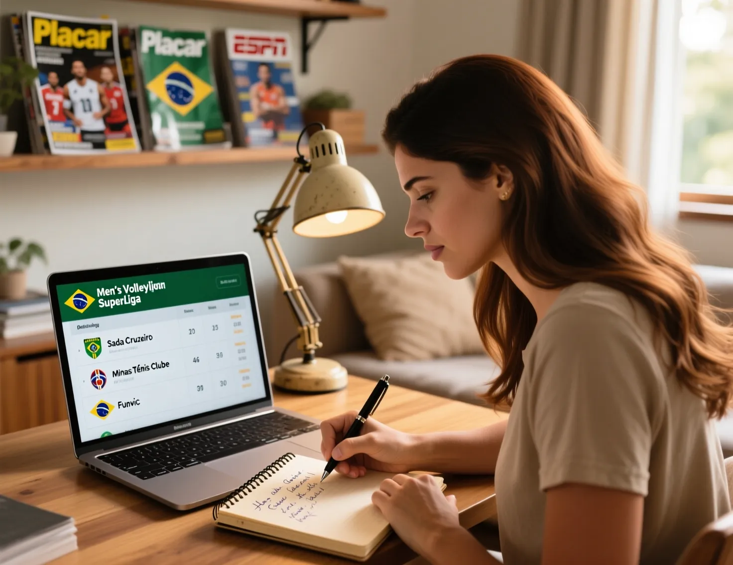 Pessoa a pesquisar mercados de apostas menos populares num computador portátil